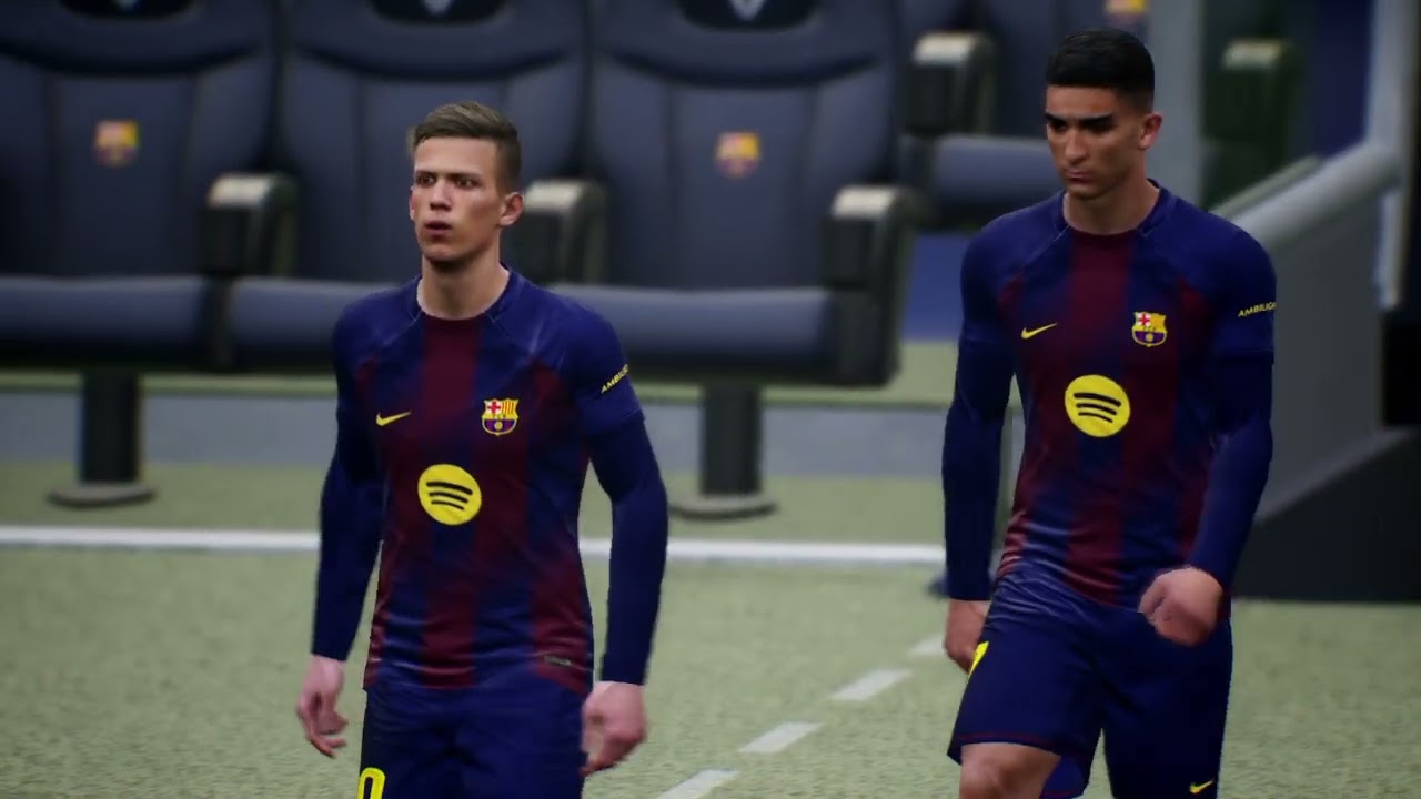 efootball La Liga Barcelona vs Mallorca