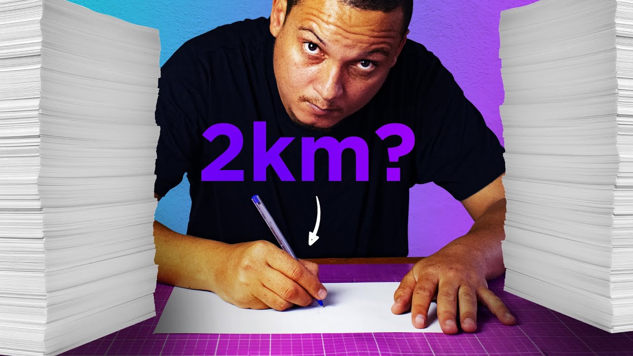 Can a Bic Ballpoint Pen Write for 2km?