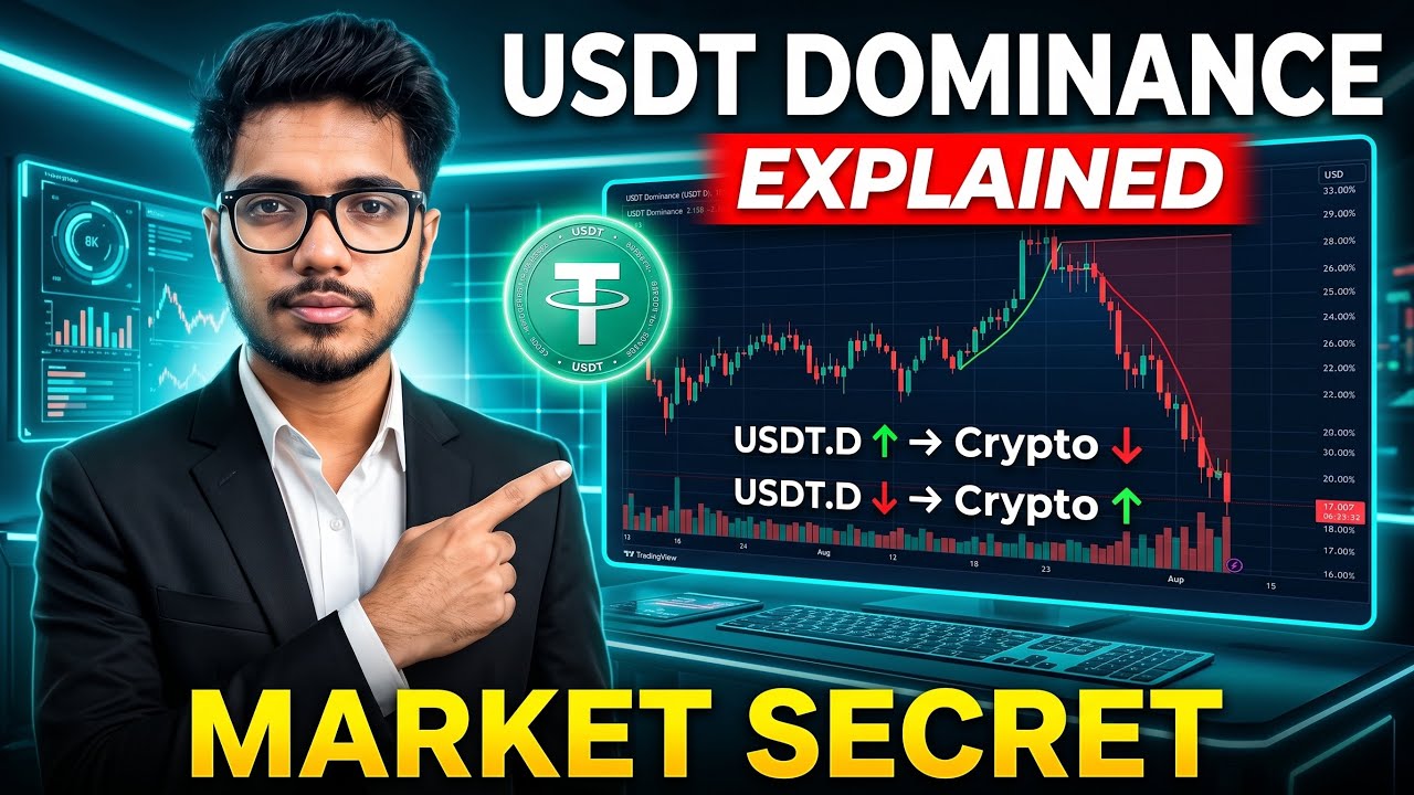 USDT Dominance Explained | Smart Money Watches This Chart On Daily Basis