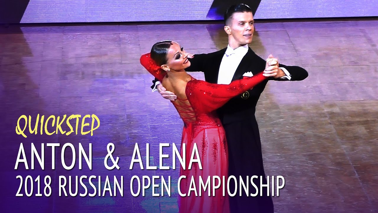 Anton Skuratov & Alena Uehlin = Квикстеп = Открытый Чемпионат России 2018