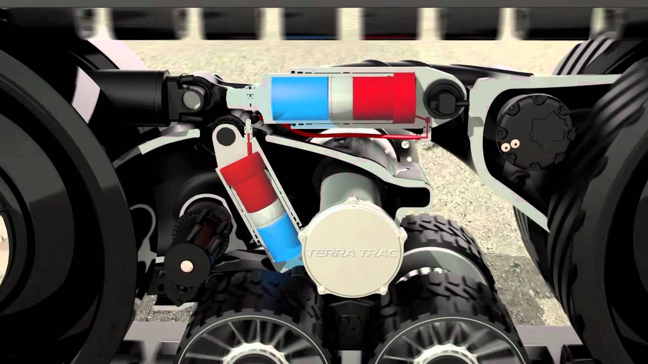 CLAAS TERRA TRAC suspension / 2013