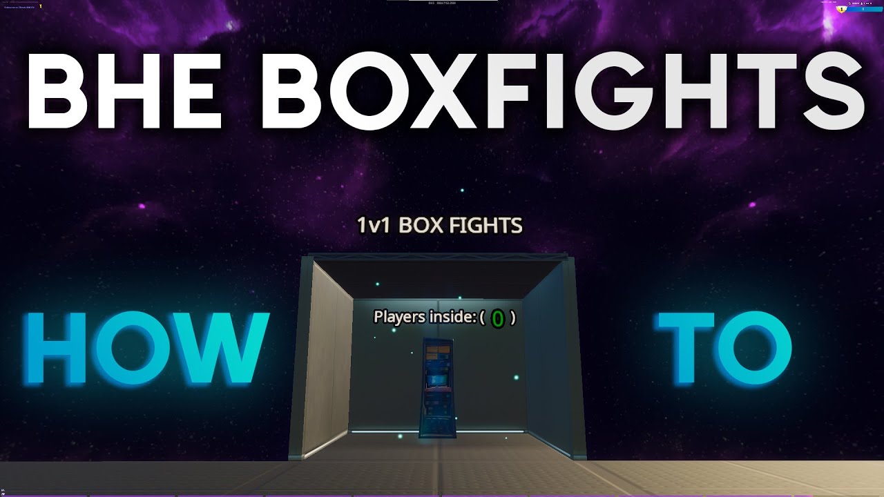 How to Make BHE Boxfights Map in Fortnite Chapter 2 Season 6 