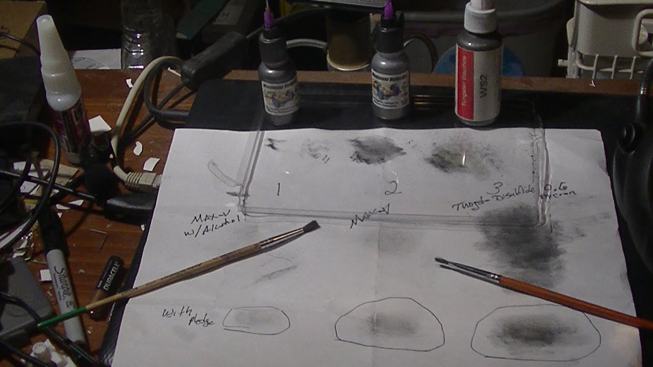 Graphite VS Tungsten Disulfide