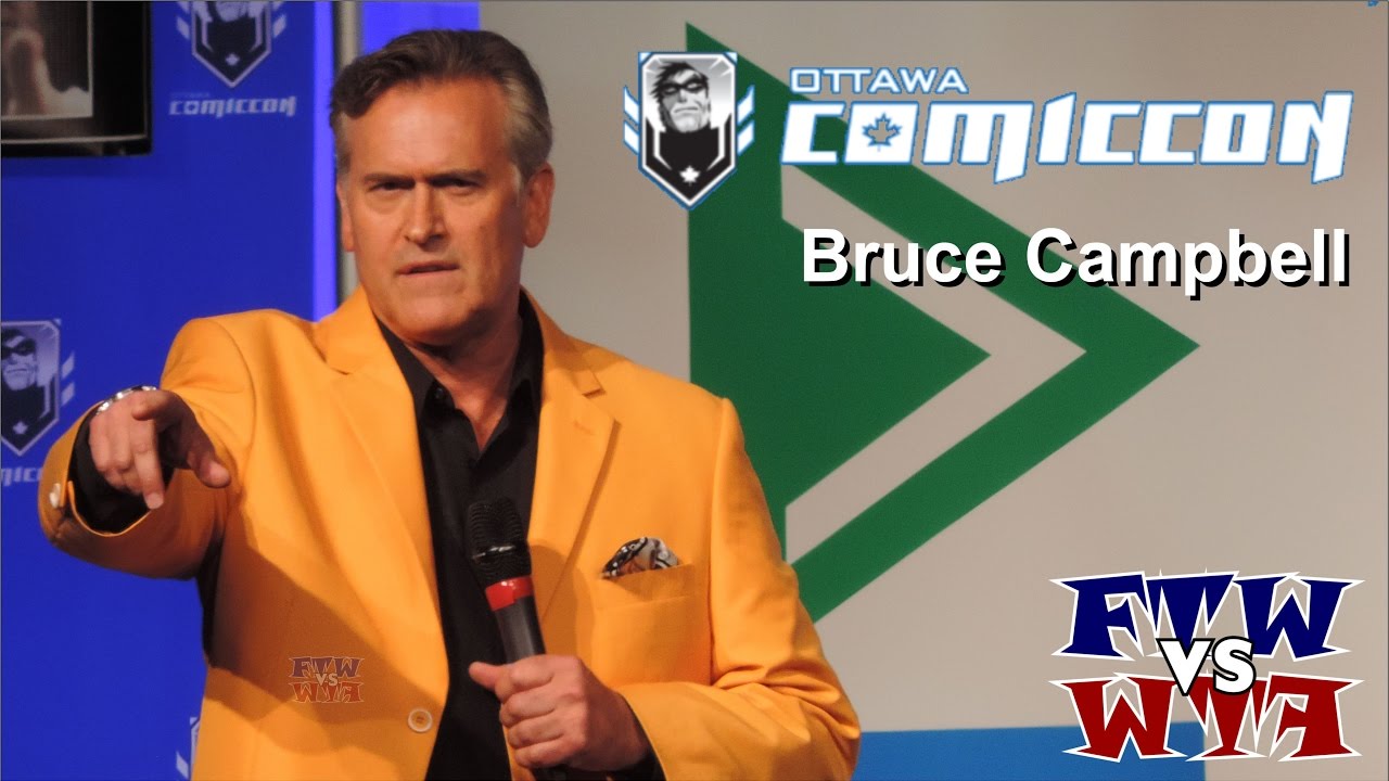 Bruce Campbell - Ottawa ComicCon