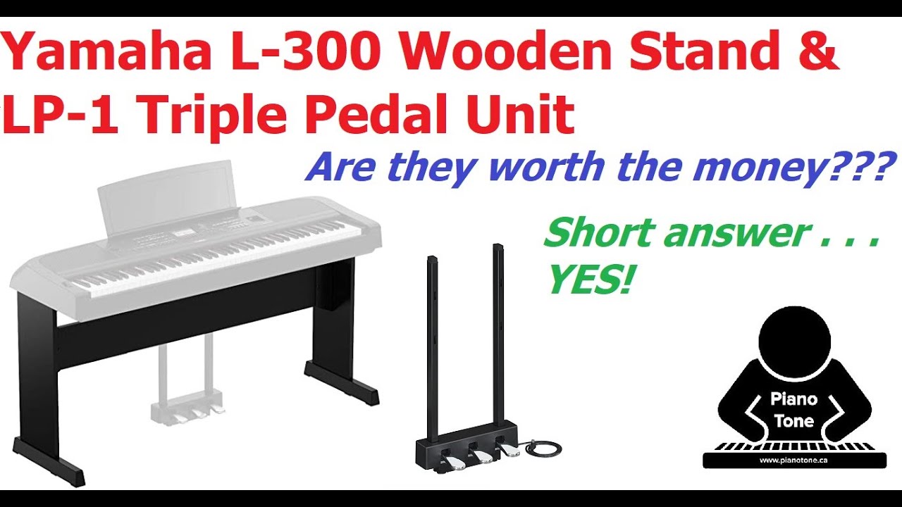 Yamaha L-300 Stand Review + LP-1 Pedal Review