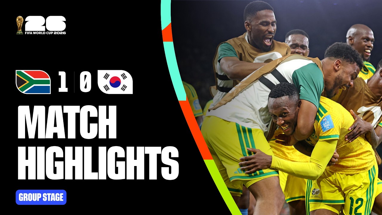 Highlights | South Africa 1-0 Korea Republic | FIFA World Cup 2026&trade;