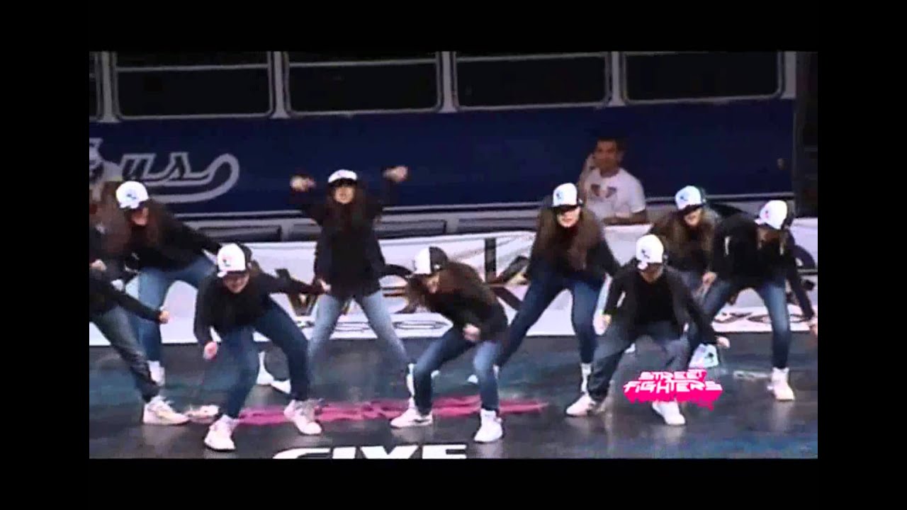 Lil' MC Rulez hip hop crew @ Street Fighters European Tour Final 2012 - Michela Cerrone coreography