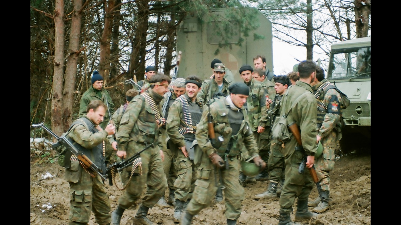 На Мајевици у априлу 1995.године, специјалци из одреда Шековићи #републикасрпска #историја#полиција