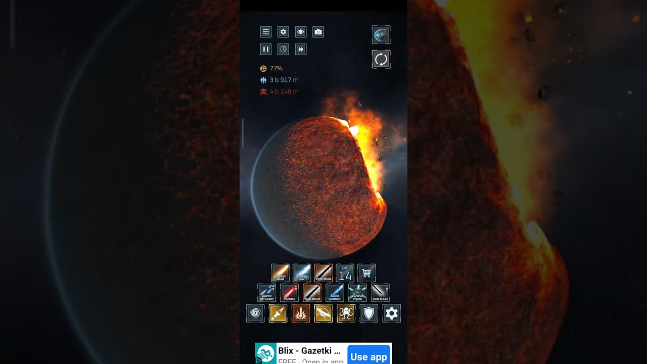 Niszcze planete