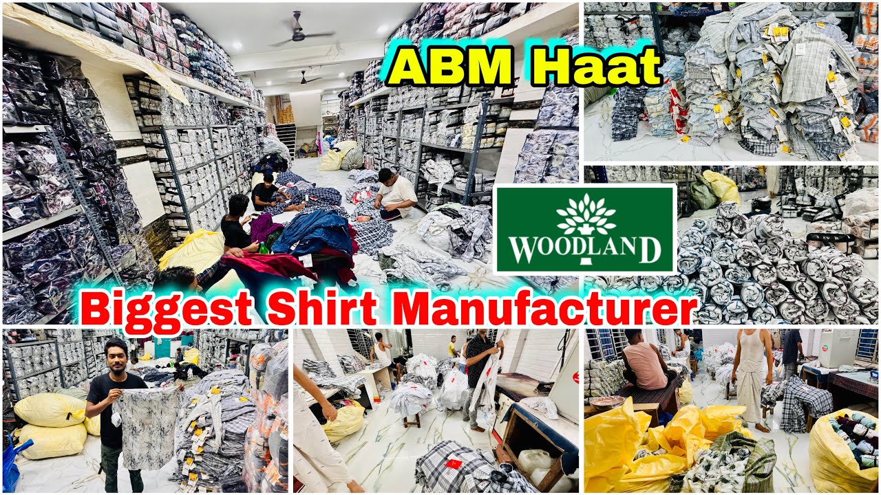 Biggest Shirt Manufacturer ABM haat wholesale market Metiaburuj Kolkata