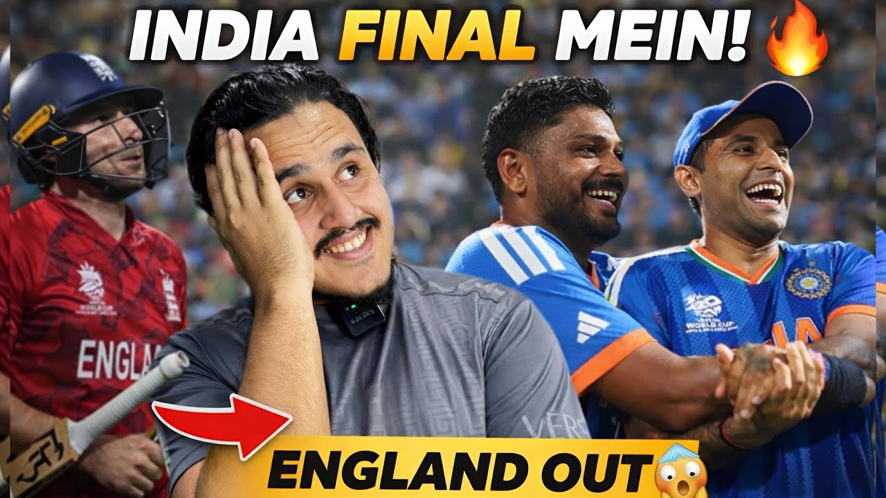 India Final Mein! 🇮🇳 England Out 😱 | India vs England Semi Final Vlog | Crazy Match Reaction