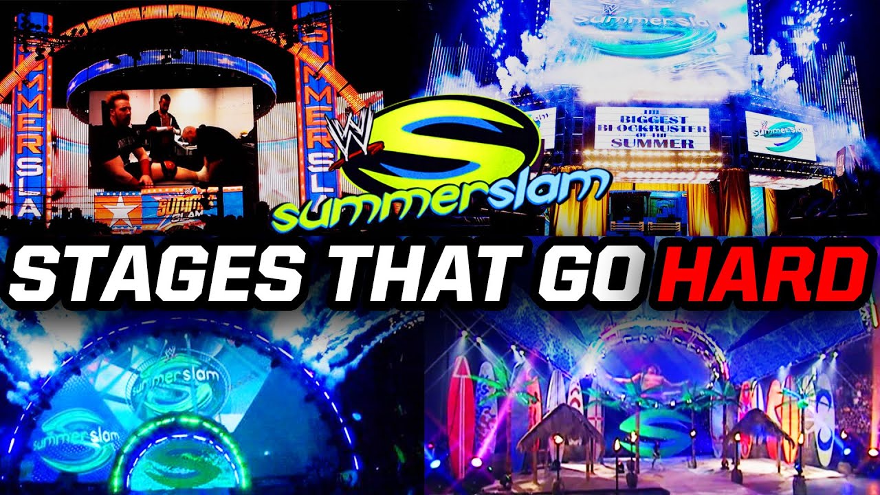 SUMMER SLAM STAGES THAT GO HARD!