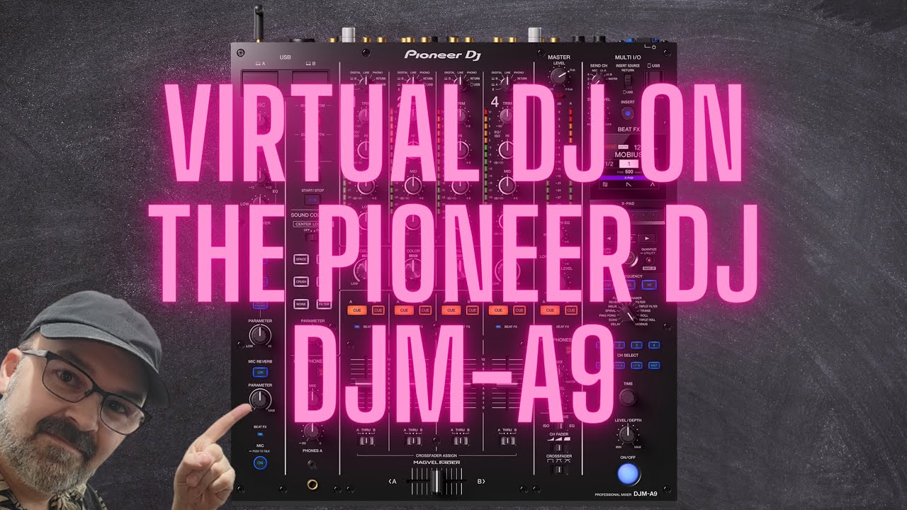 How to setup Pioneer DJM-A9 and CDJ-3000 with Virtual DJ