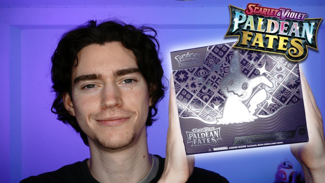 ASMR Pokémon Paldean Fates ETB Opening (CHARIZARD PULL???)