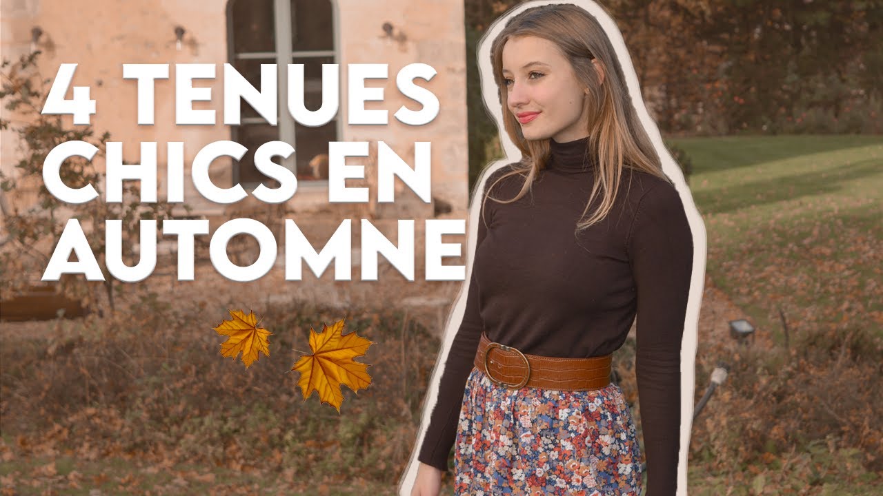 Idées looks élégants pour l’automne 🍂 | 4 tenues chics et féminines