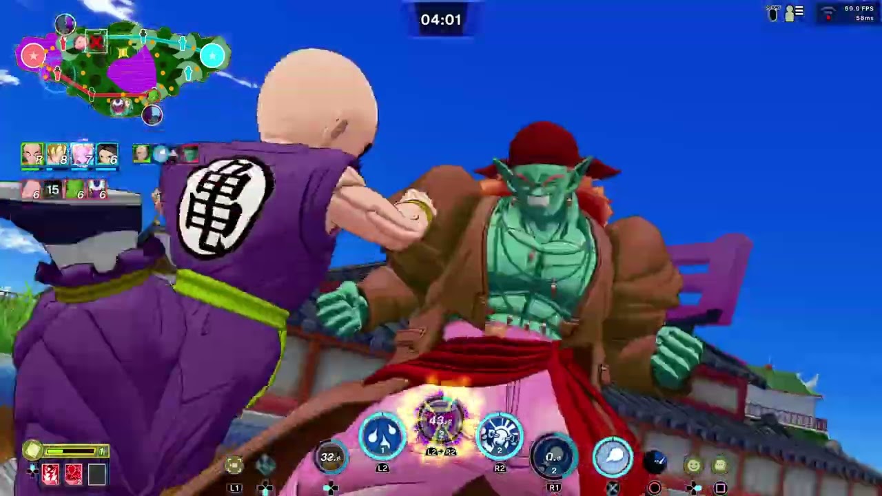 Krillin Is The GOAT | Dragon Ball Gekishin Squadra Beta Gameplay