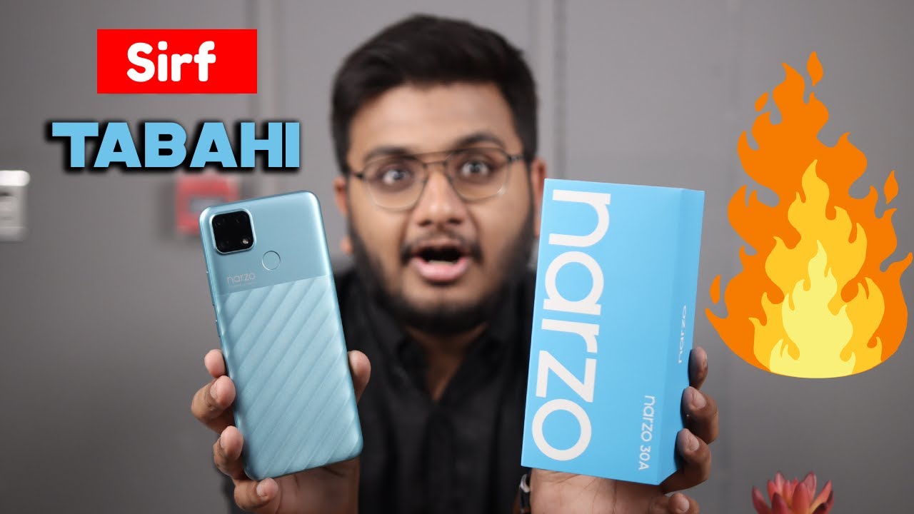 realme Narzo 30a Unboxing | Sirf Tabahi!