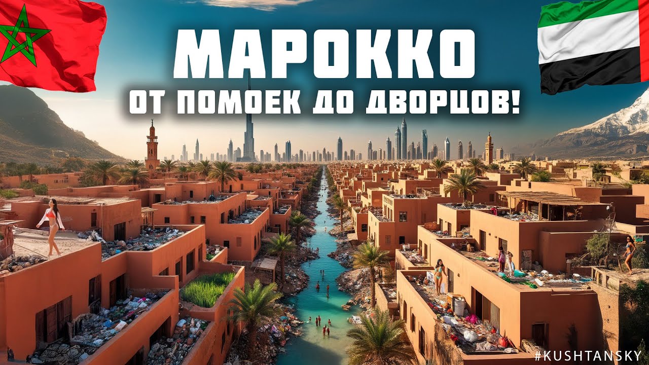 Марракеш - лучшая альтернатива Дубаю в 2026 году!? Эмираты в Марокко на минималках. Марракеш Марокко