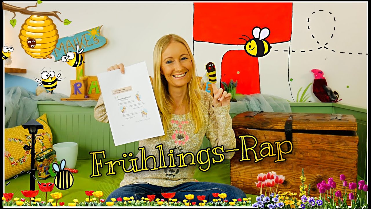 Frühlings-Rap 🌸🐝 – Bodypercussion für Kinder I Bienen-Rap