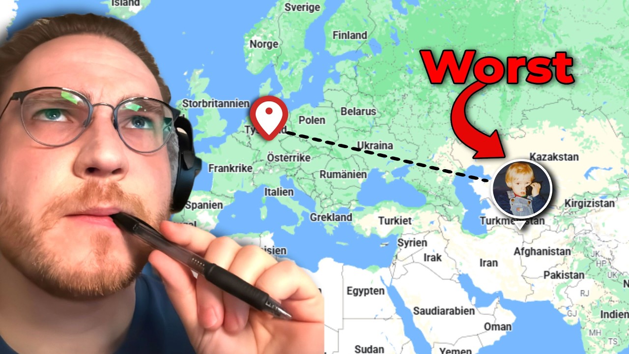 ohnePixel proves why he's the worst at GEOGUESSR