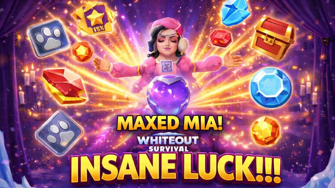 MAXING Mia's Fortune Hut!!! | Insane Luck! 😱😱😱 | [Whiteout Survival]