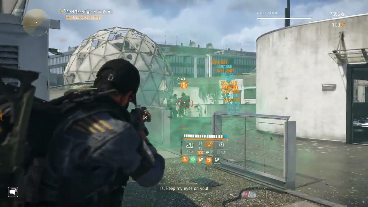 The Division 2 Manhunt Mission: Theo Parnell gameplay walkthrough (Solo)