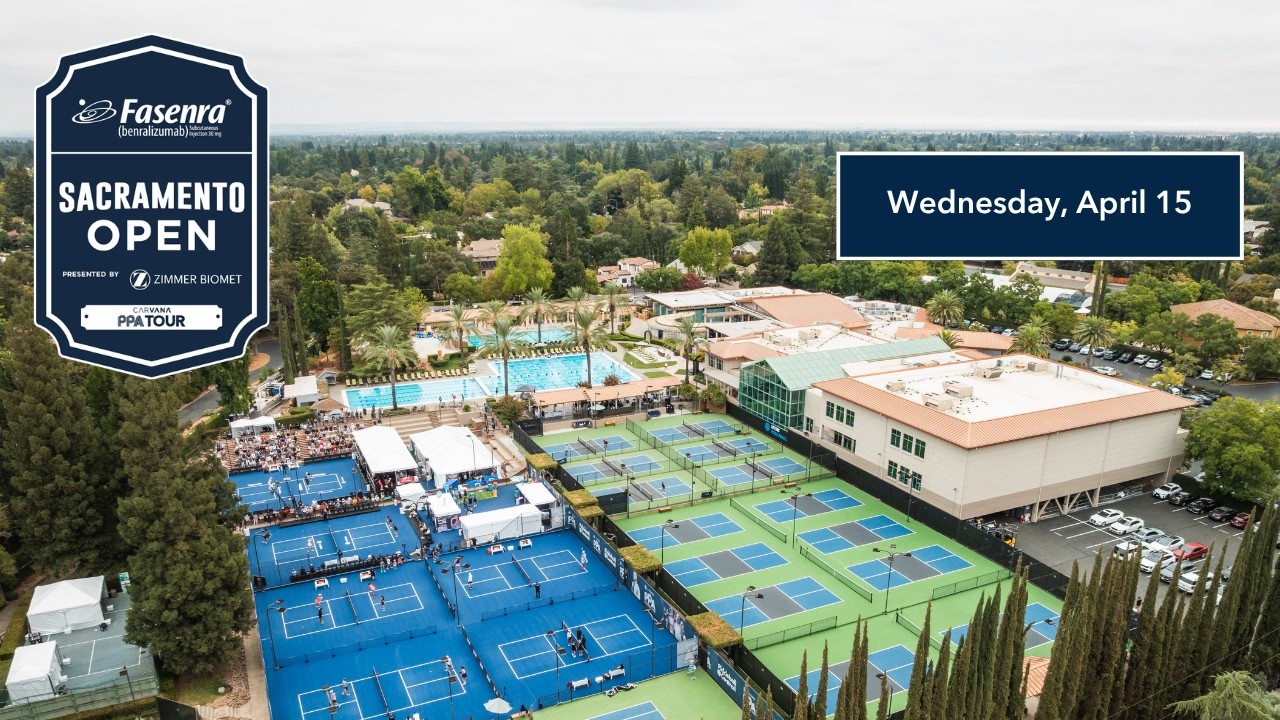 Court SC3 - Fasenra Sacramento Open (Wednesday, PPA Tour)