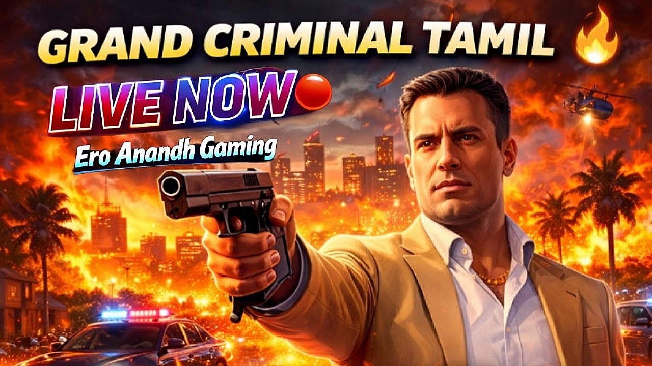 🔴grand criminal online live now ro anandh gaming