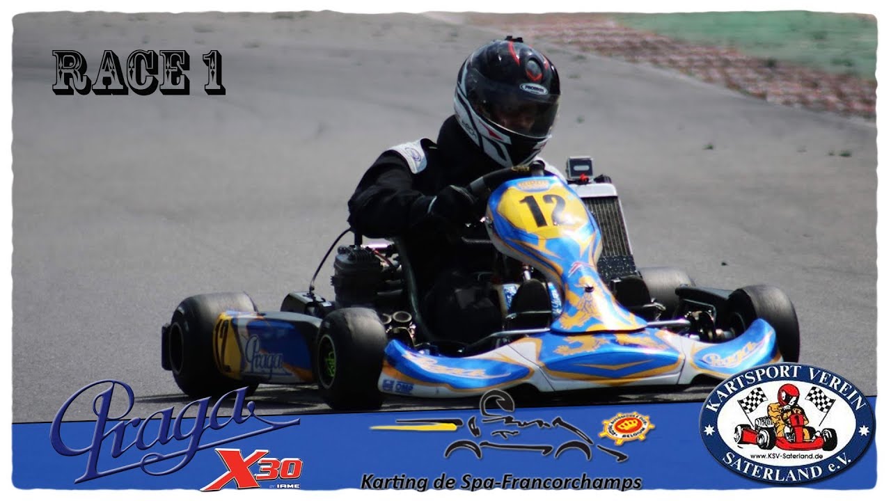 Kart RACB Karting de Spa 19.05.2018 | Iame X30 | Praga Dragon Evo | DNKM Rennen 1