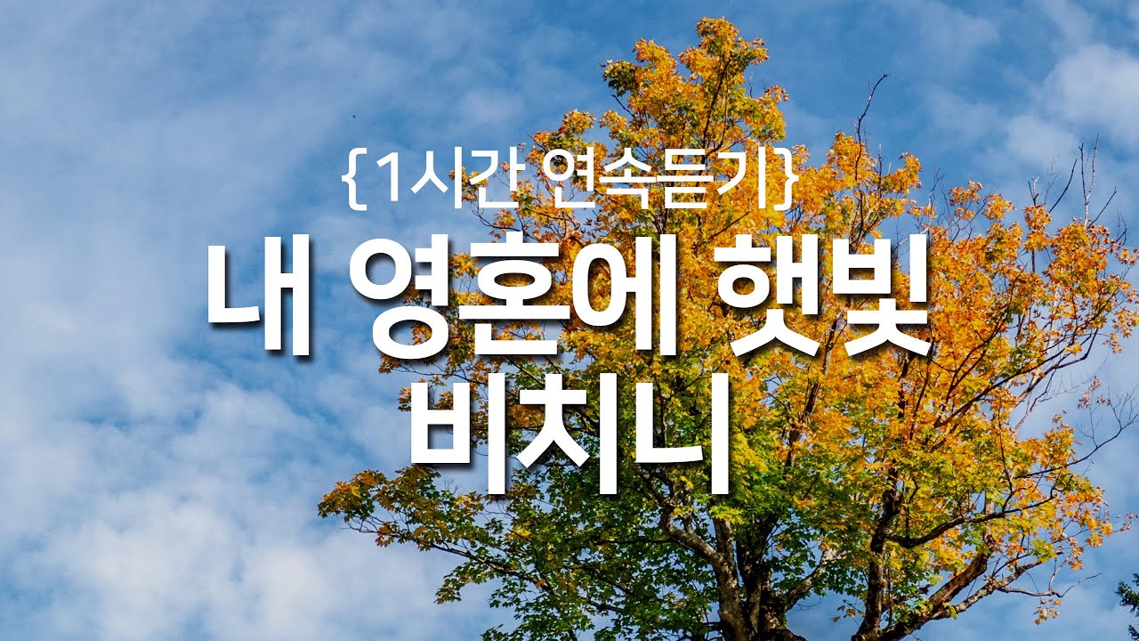 [찬송가 1시간 연속듣기] 내 영혼에 햇빛 비치니(새찬송가 428장)_광고없는찬송가, 찬송가베스트, 찬송, 찬송가 연속 듣기, 은혜찬송, 찬송가, 새해찬송