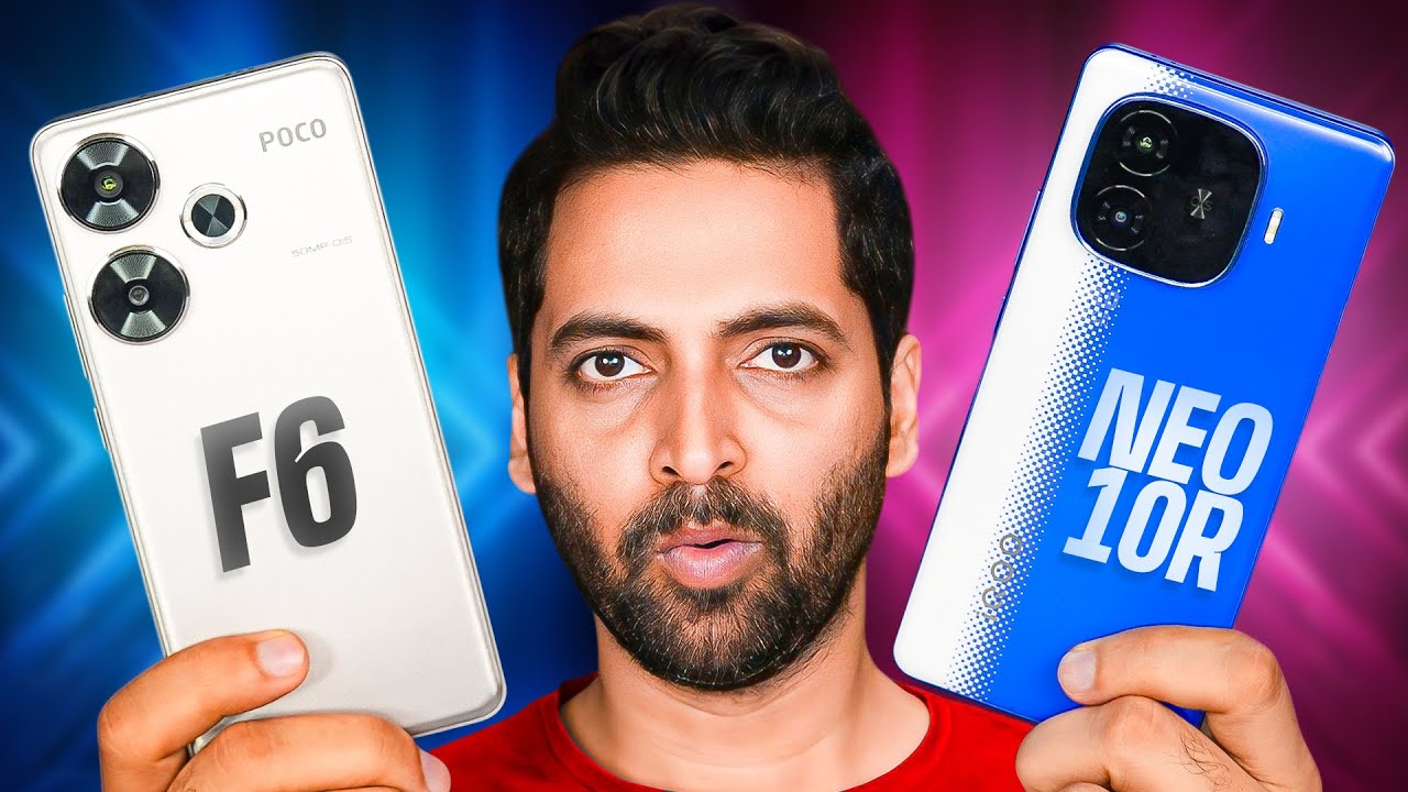 Battle Ends Here : iQOO Neo 10R vs POCO F6 | Full Comparison⚡