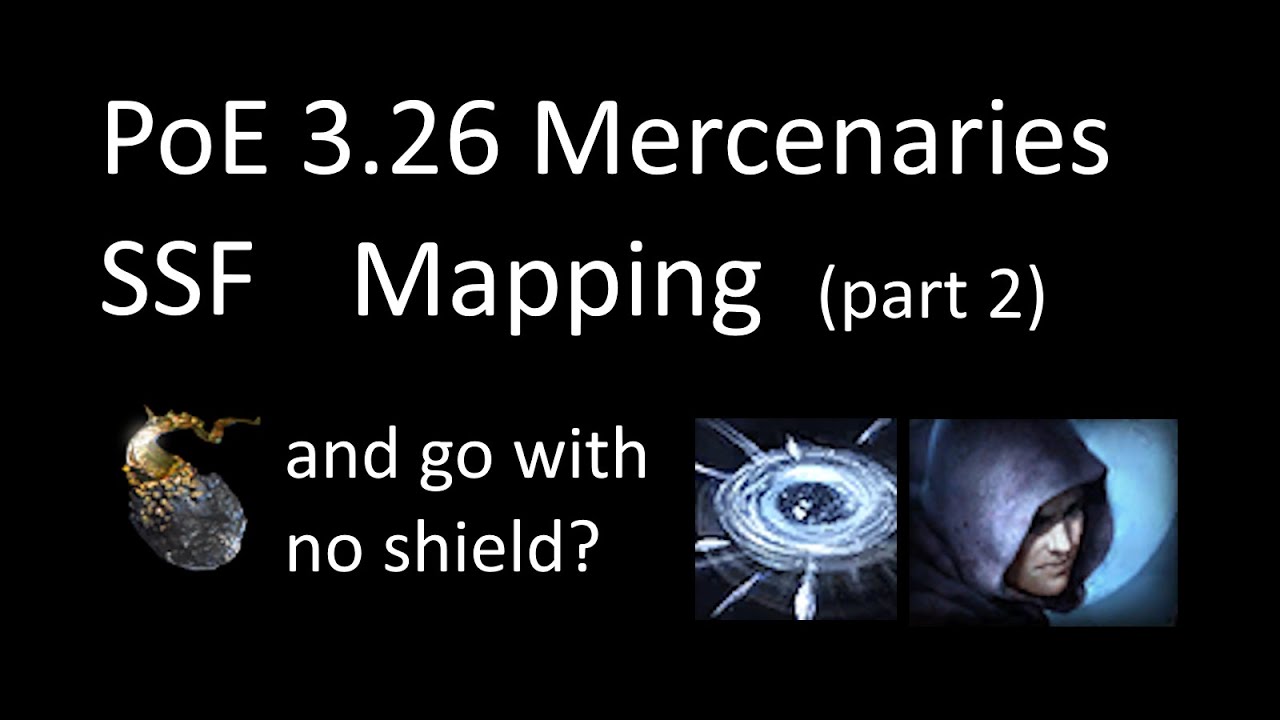 PoE 3.26 Mercenaries SSF, Mapping with EoW mines trickster (part 2)