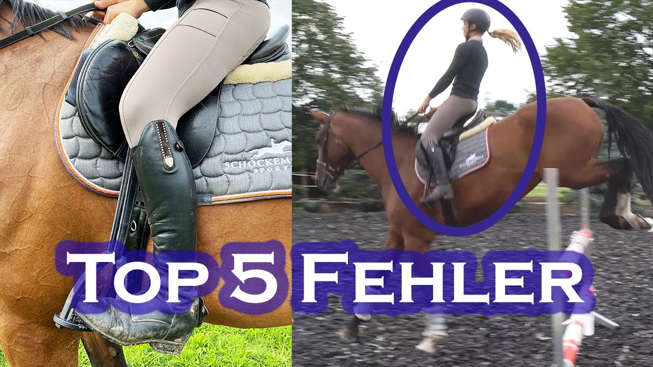 Top 5 SITZFEHLER beim Springen
