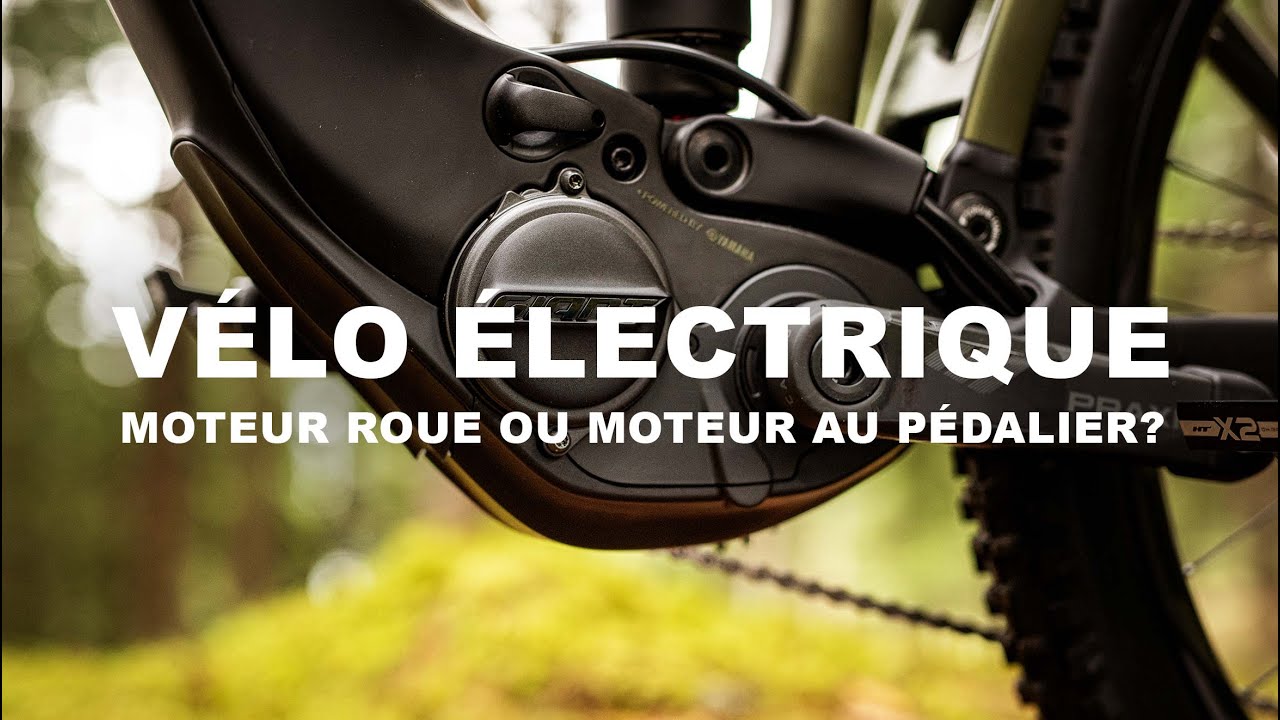 Vélo électrique : Moteur roue OU moteur au pédalier, quel est le meilleur choix?