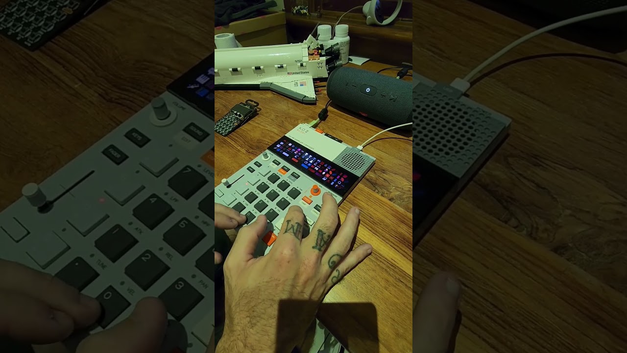 first time playing with teenage engineering ko ii. super fun 