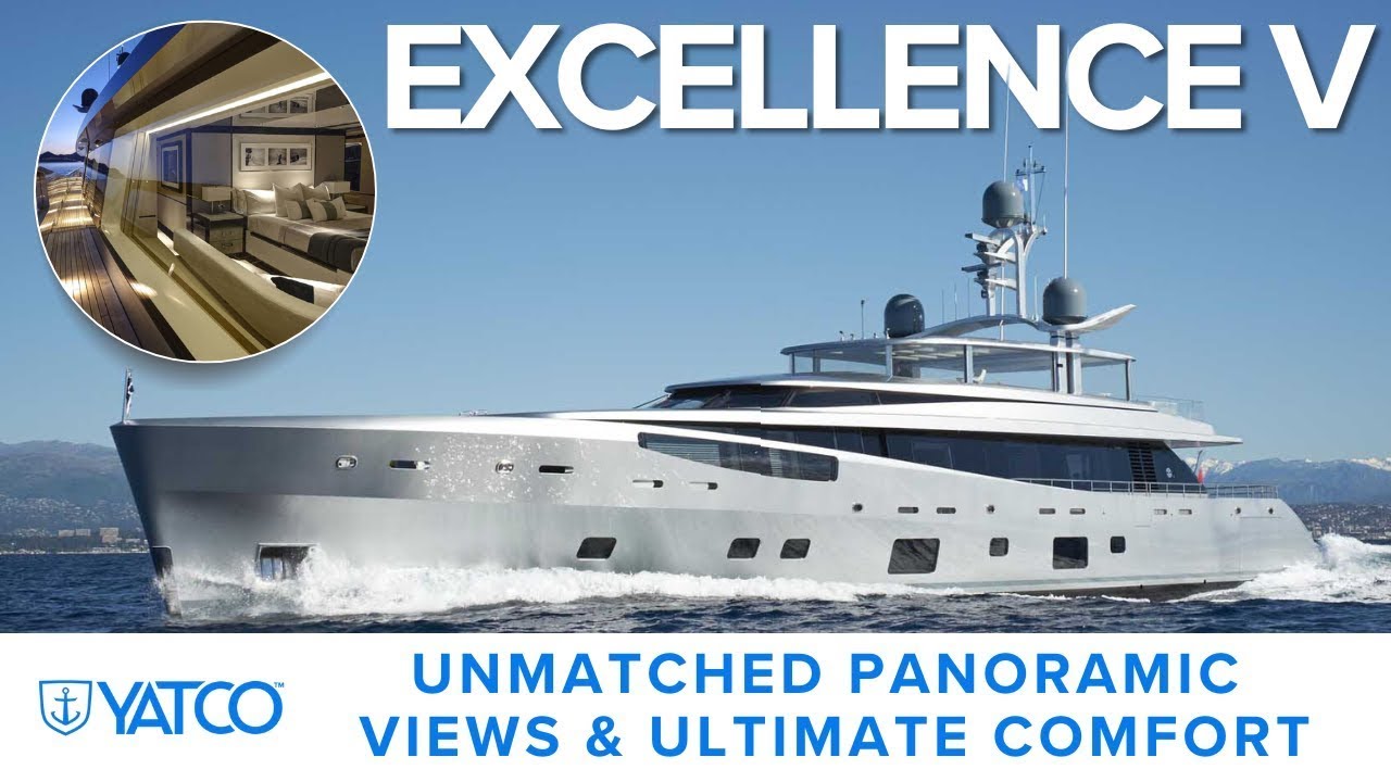 Discover EXCELLENCE V: Award-Winning 152' FEADSHIP for Sale | Luxury Yacht Tour | YATCO