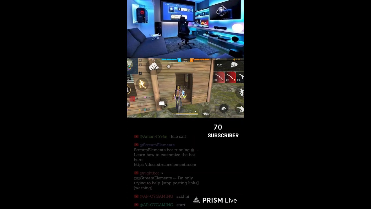 SAIF IS LIVE 6V6 custom FREE REEDEM CODE 30 👈👈