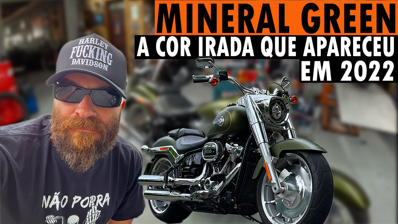 QUE COR INCRÍVEL - Se liga nessa Fat Boy. Raridade que apareceu aqui na LIBERTY