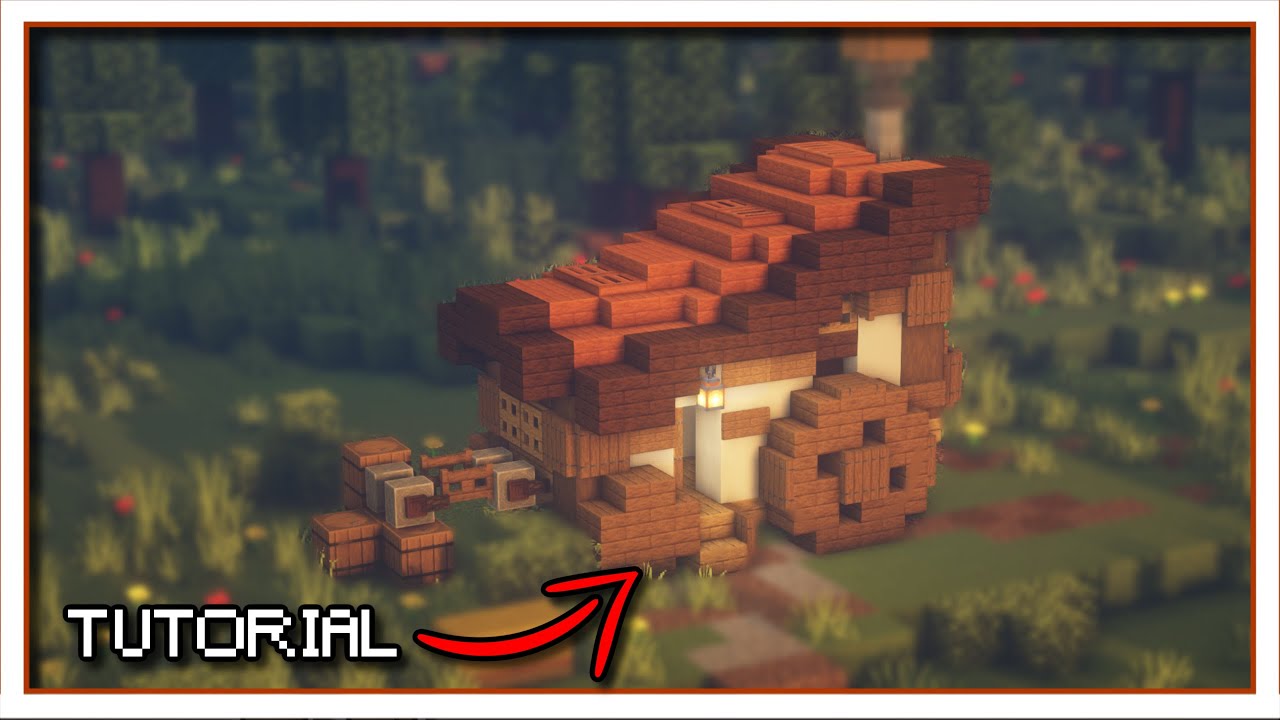 Cozy Wagon House | A Minecraft Tutorial (1.18)