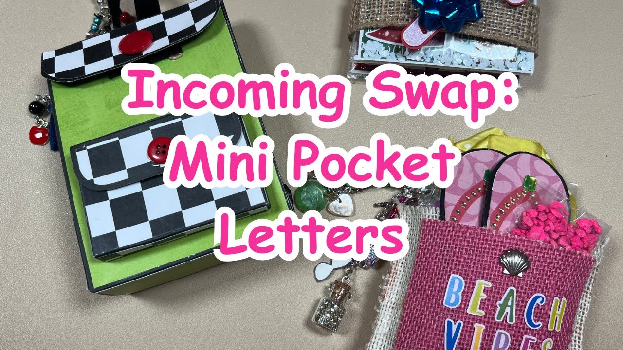 Incoming Swap Mini Pocket Letters – Christmas in July, Beach Vibes & More!