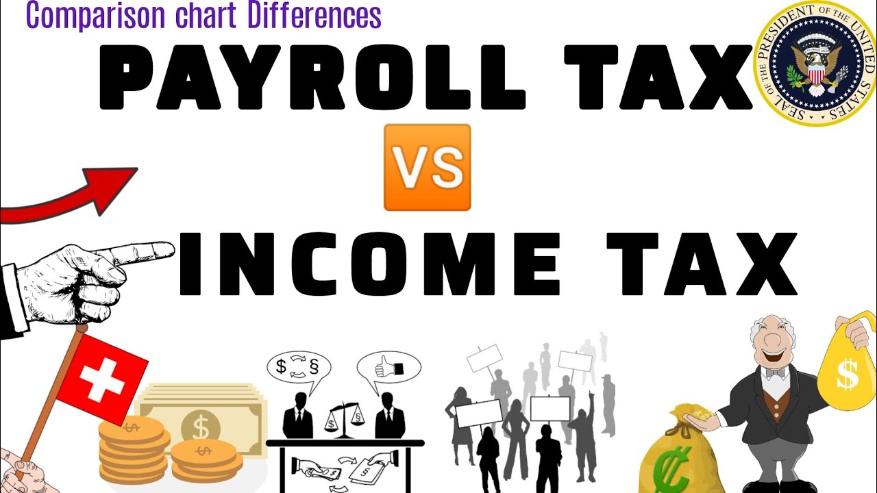 Payroll Tax vs Income Tax Difference between Income Tax vs payroll Tax #economics