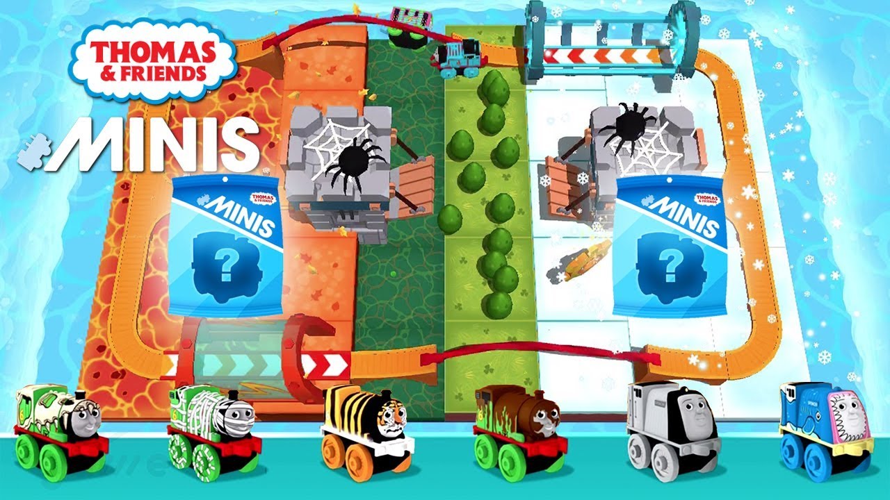 Thomas and Friends Minis - Lightspeed Around Spooky Ride! ★ iOS / Android app (By Budge)