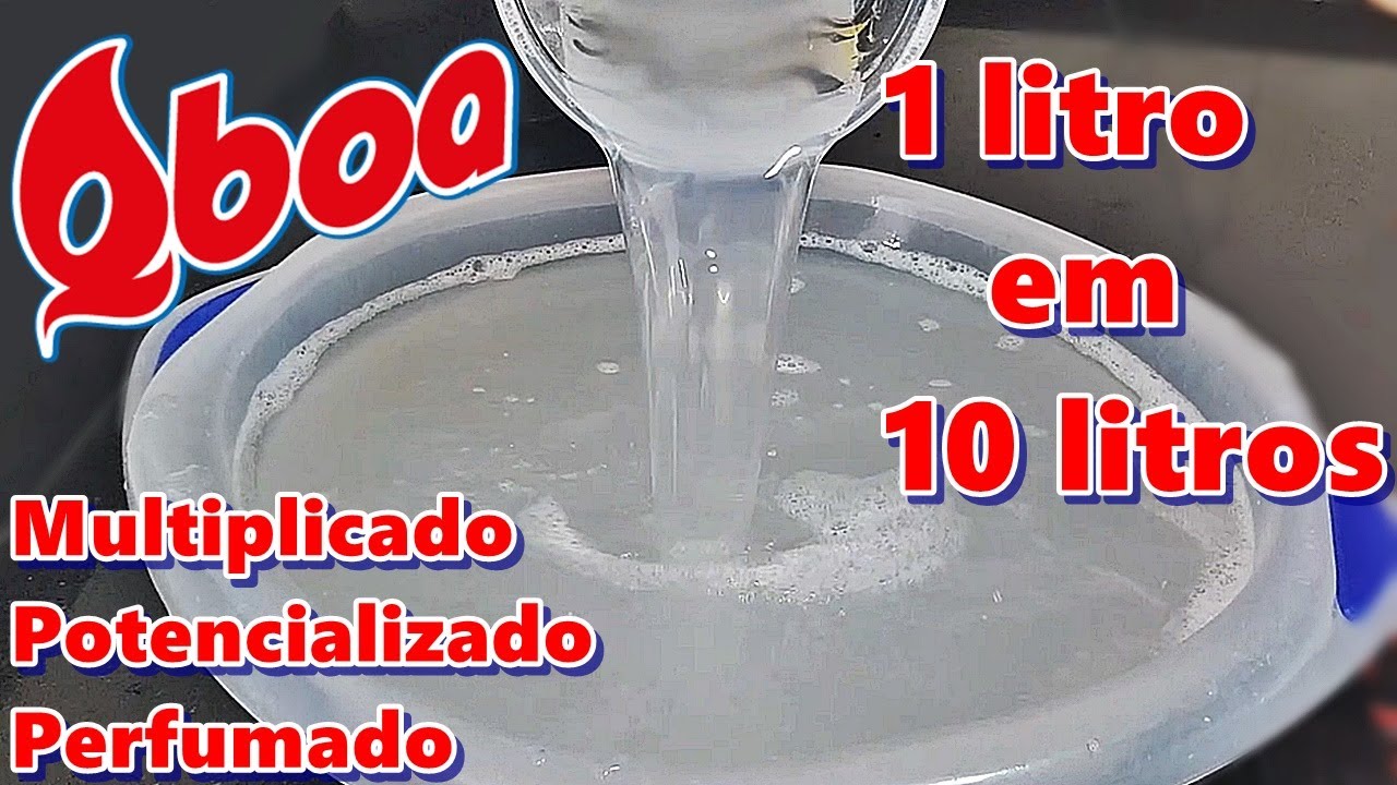 ÁGUA SANITÁRIA MULTIPLICAR / POTENCIALIZAR E PERFUMAR - 1 LITRO EM 10 LITROS