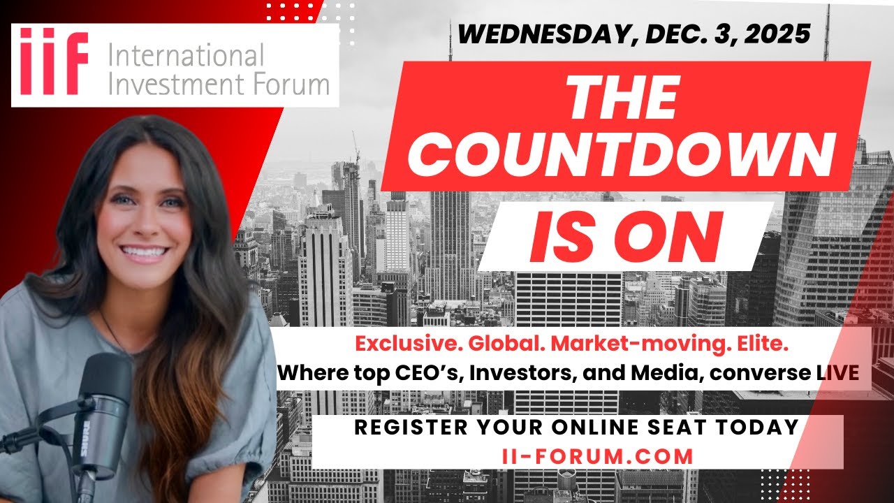 Welcome to the 17th International Investment Forum (IIF) on December 07, 2025