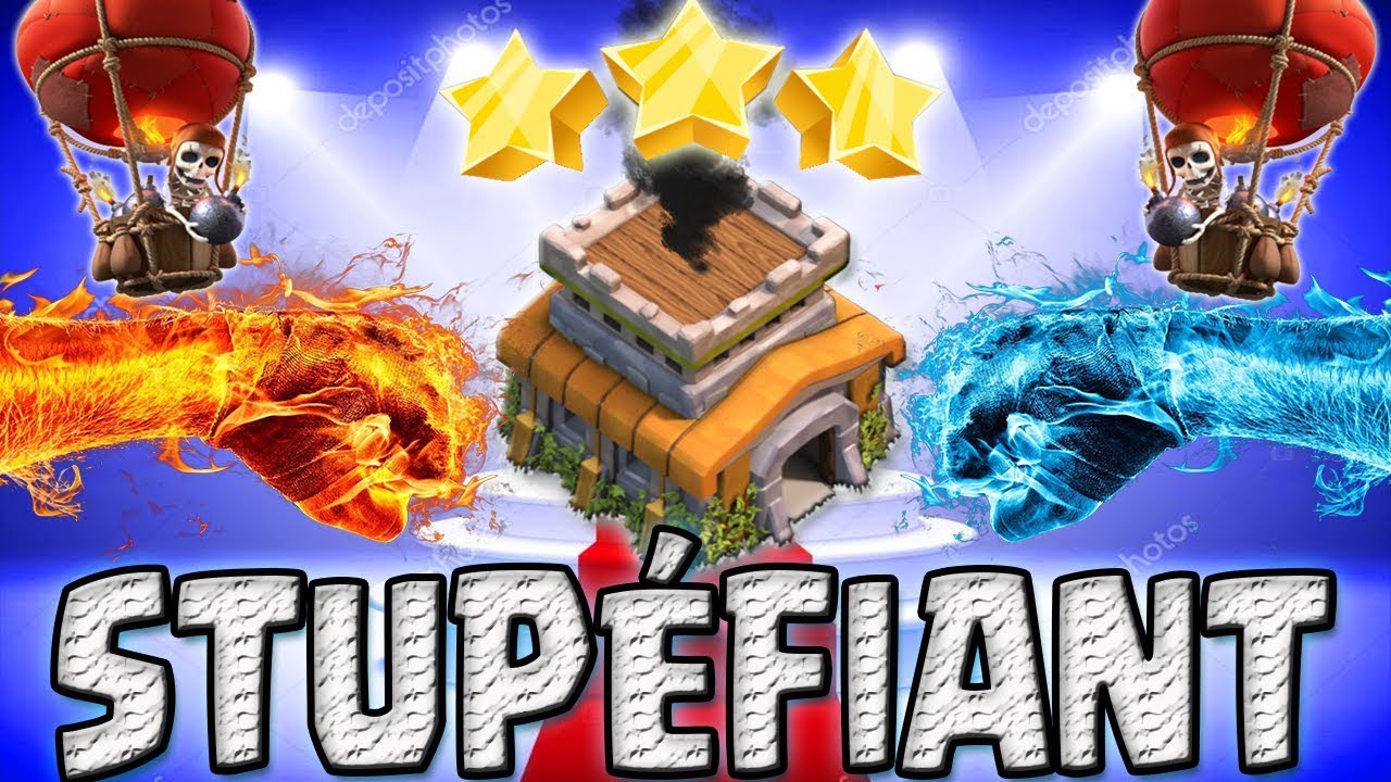 Les 4 MEILLEURES COMPOS GDC HDV 8 | &Ccedil;a rase TOUT | Clash of clans