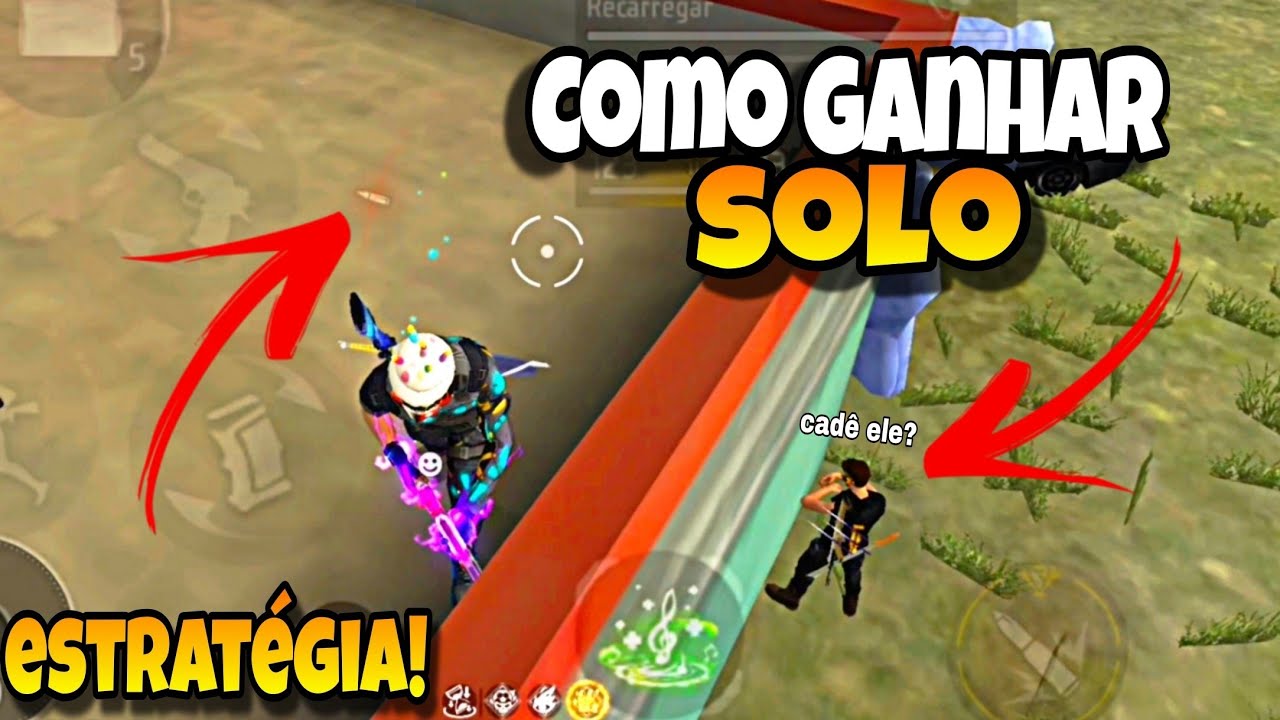 DICAS PARA GANHAR TODAS PARTIDAS SOLO RANQUEADA! FREE FIRE MOBILE 
