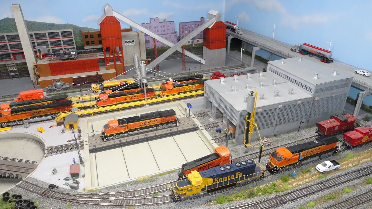 (PART 2) This is how I built the FINAL STAGING YARD on my HO scale layout Bringing the trains toyard