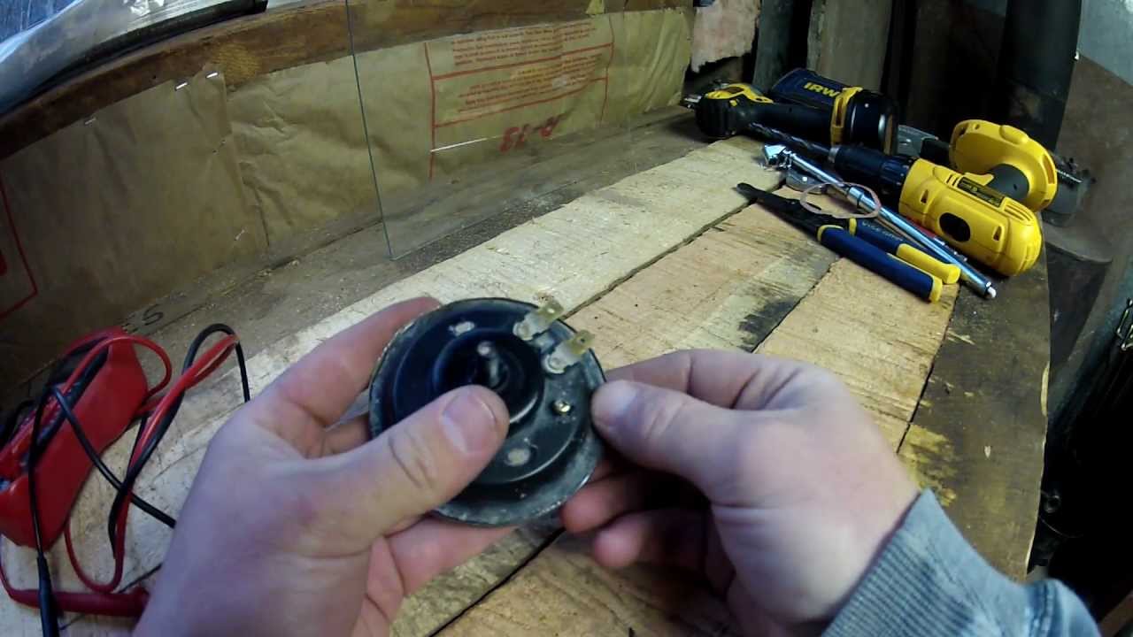 How to fix your motorcycle horn, or any basic electromagnetic horn.