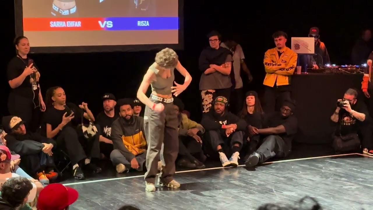 Battle Krump (Sarha Ehfar VS. Risza) [URBAN UNDERGROUND Paris 9 novembre 2025]