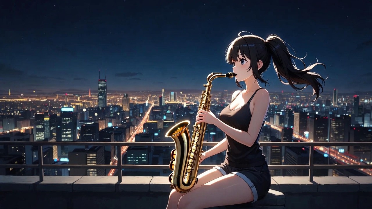 Deep house grooves layered with airy pads and saxophone are ideal for focused work | Part 32